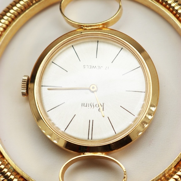 Vintage 1970s Rossini 17 Jewels Timepiece Necklace - Picture 5 of 16